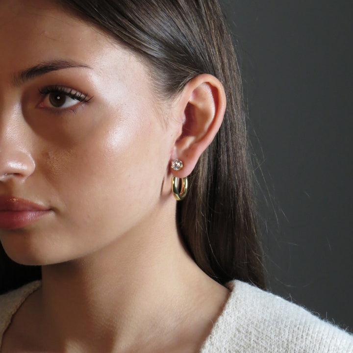 Monet Hoop Earrings Gold
