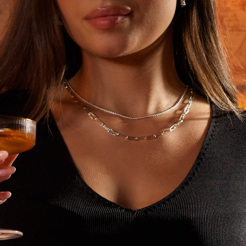 Orion Necklace Silver