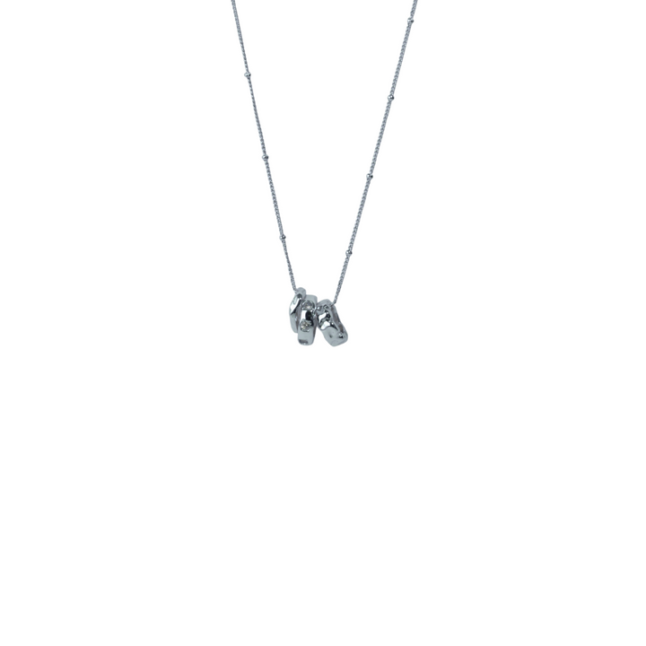 Terzetto Necklace Silver