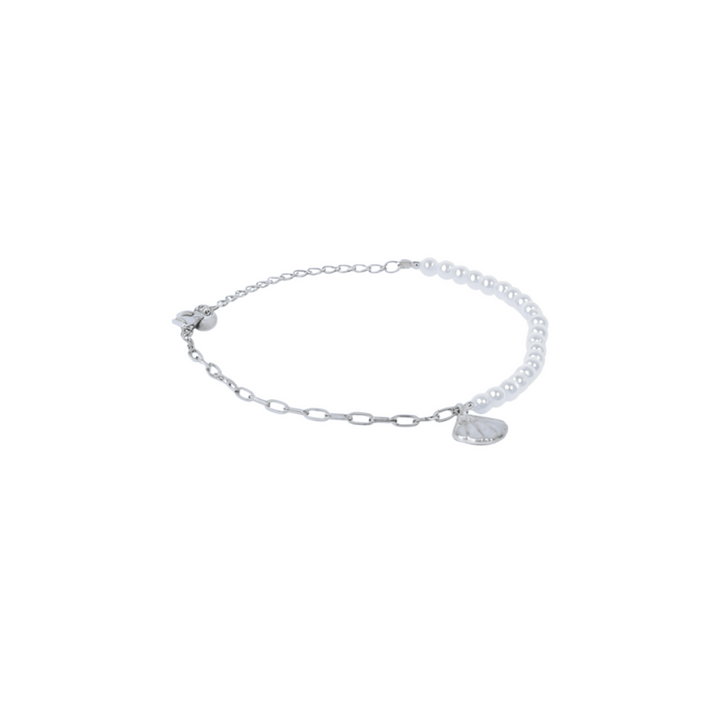 Pearl Shell Bracelet Silver
