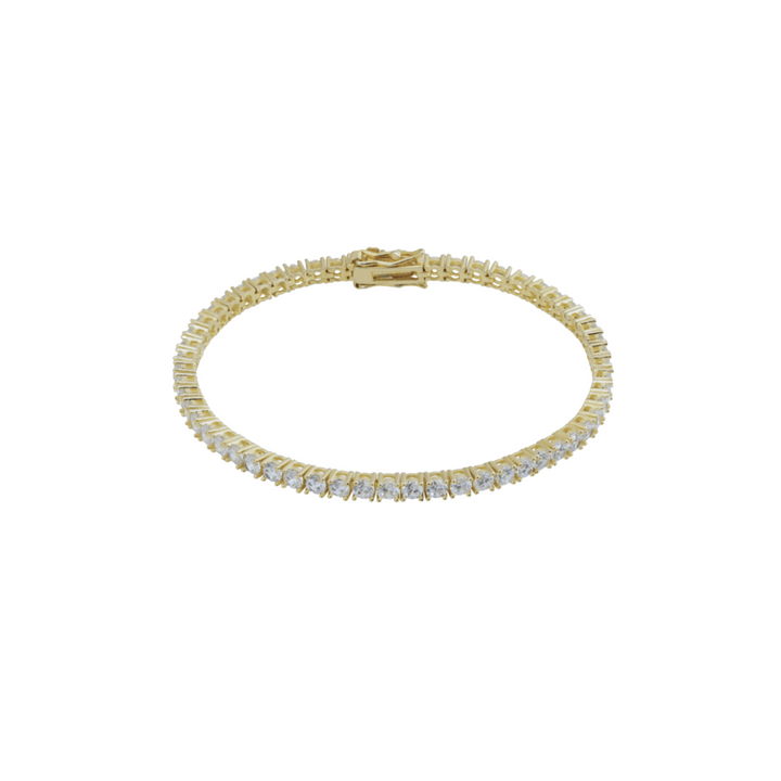 Lola Tennis Bracelet Gold