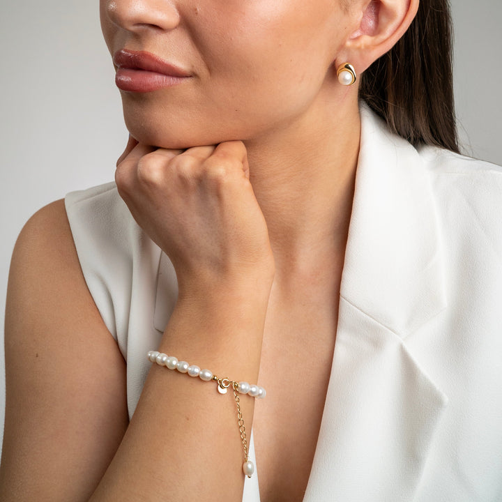 Pearl Bracelet Gold