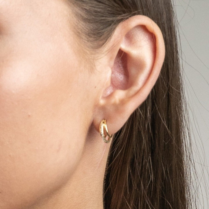 Kimi Hoop Earrings Gold