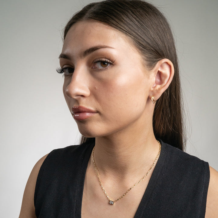 Kimi Hoop Earrings Gold