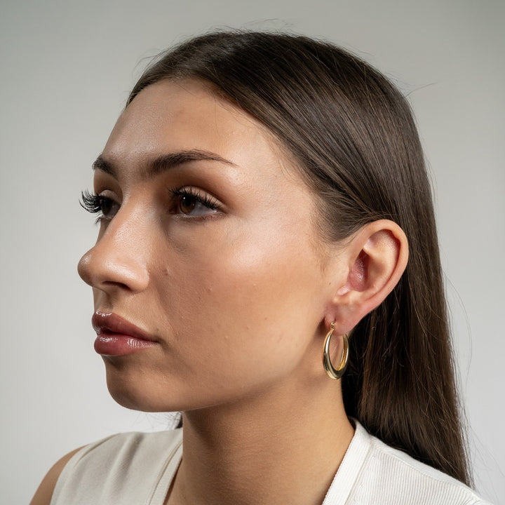 Isla Hoop Earrings Gold