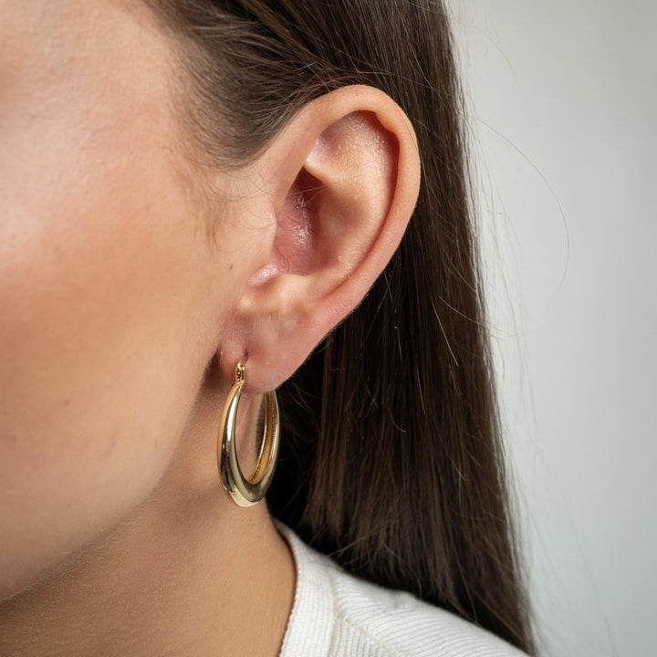 Isla Hoop Earrings Gold