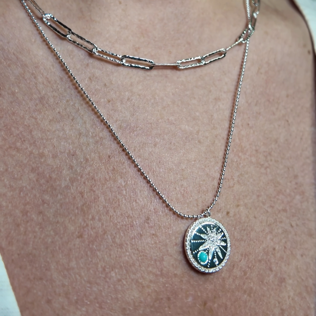 Alula Necklace Silver