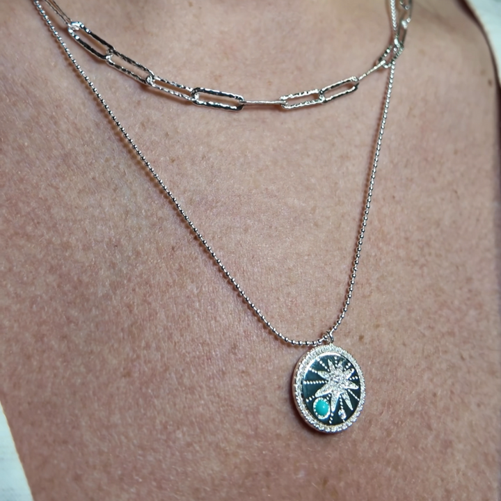 Alula Necklace Silver