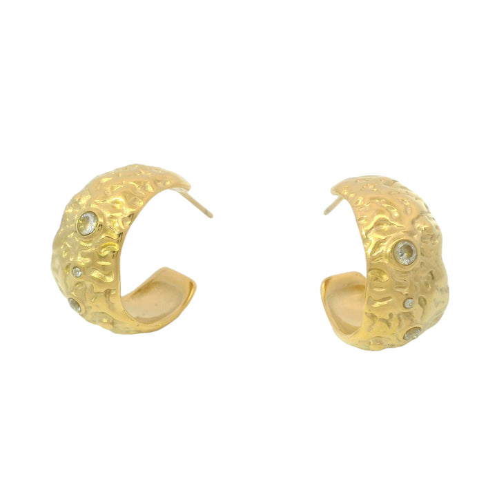 Lisa Hoop Earrings Gold