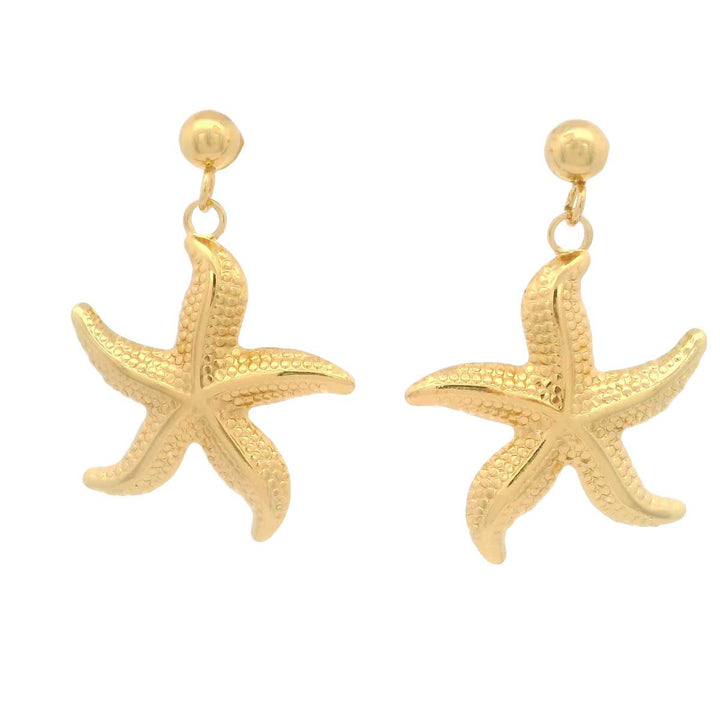 Starfish Statement Earring Gold