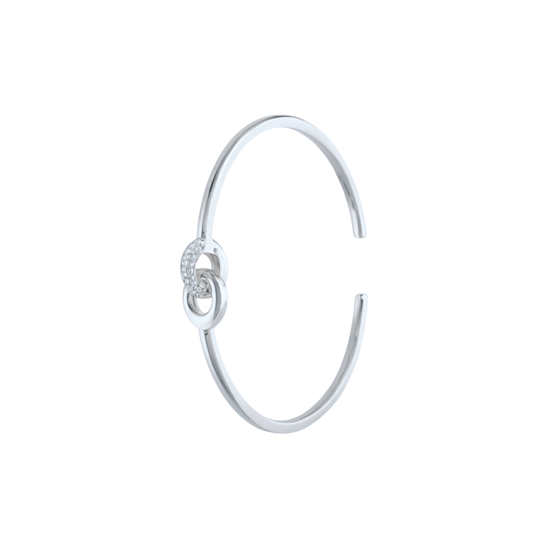 Friendship Bangle Silver