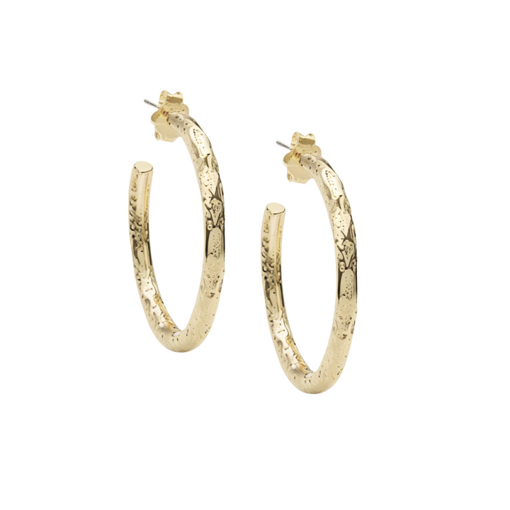 Sonia Hoop Earrings Gold