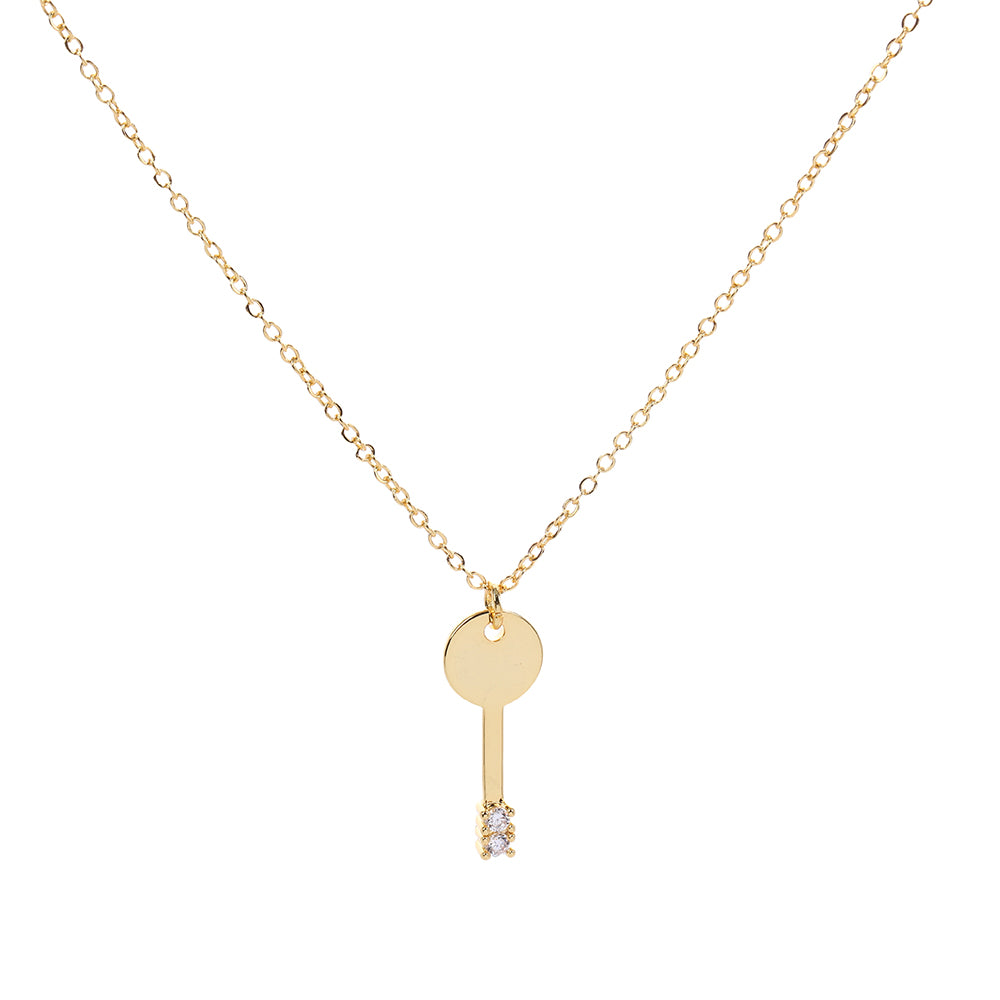 Key Necklace Gold