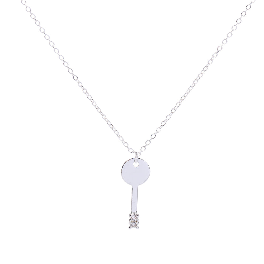 Key Necklace Silver