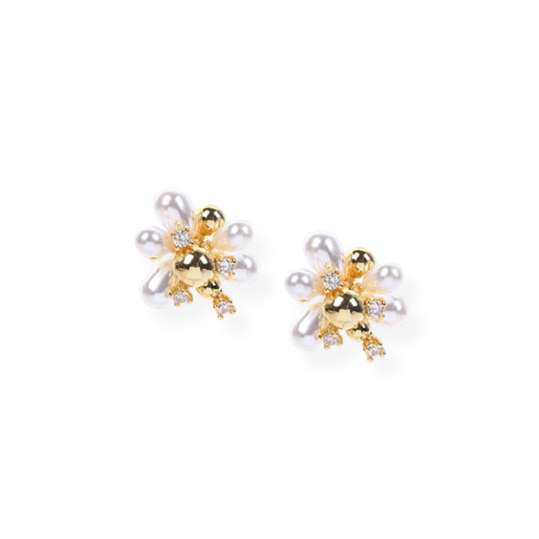Belva Earrings Gold