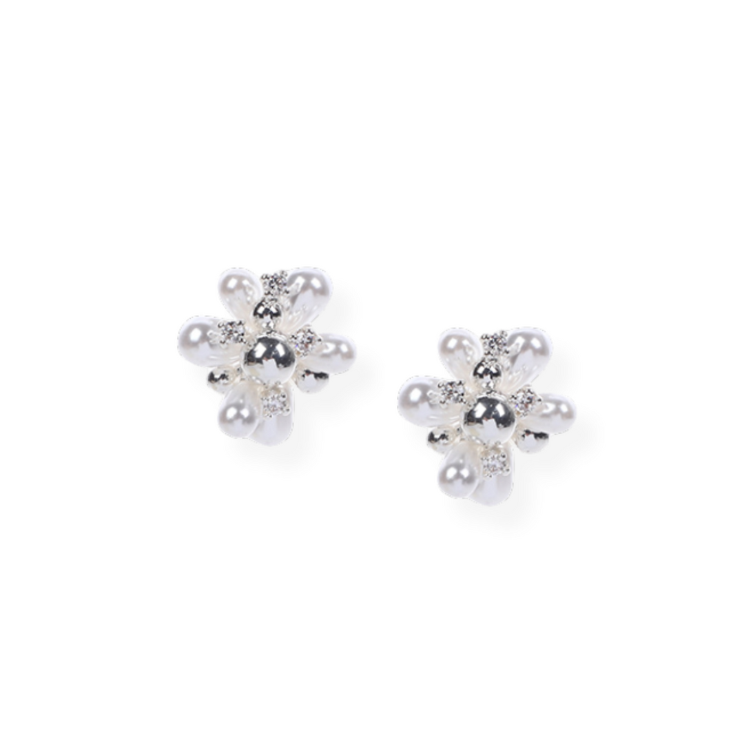 Belva Earrings Silver