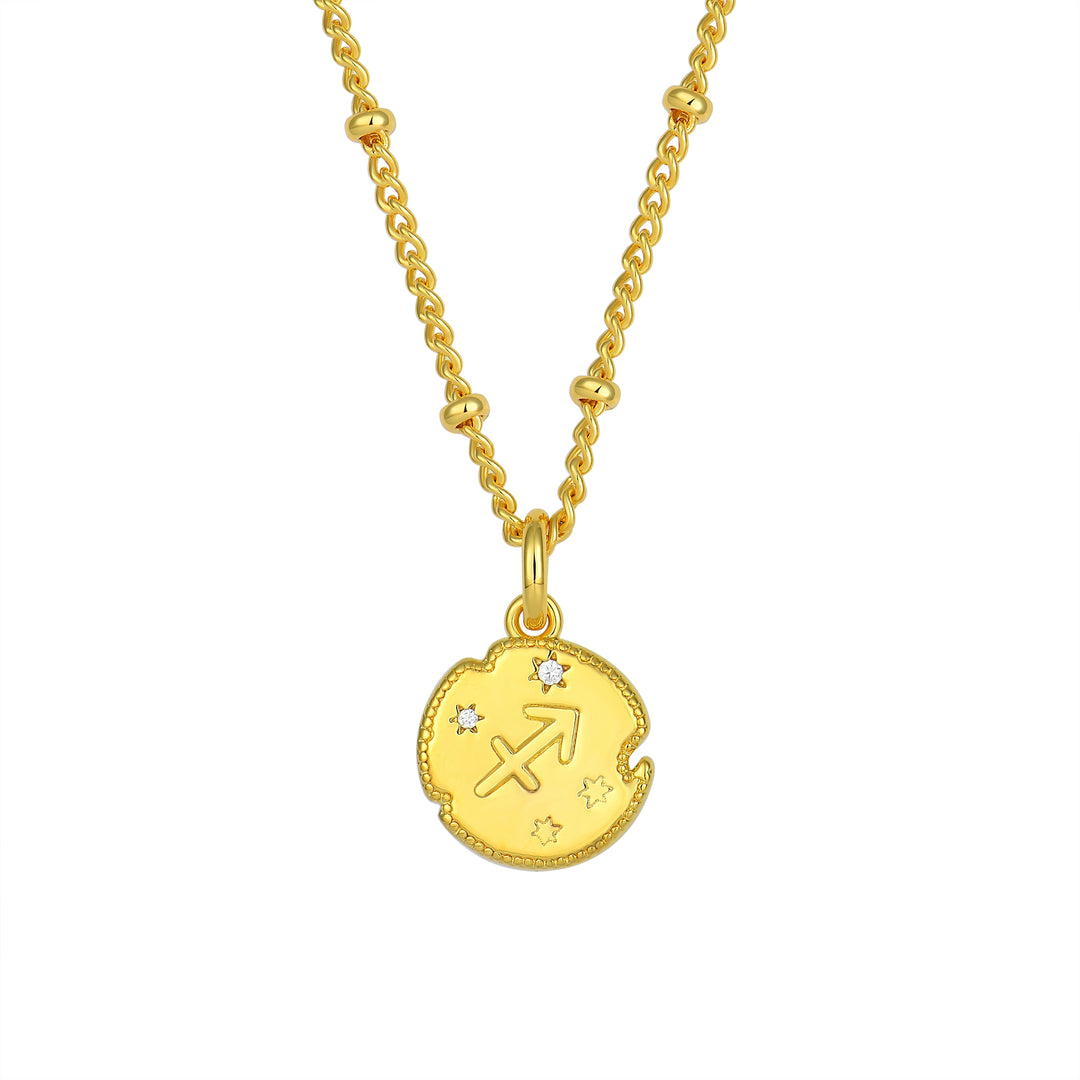 Sagittarius Zodiac Pendant Necklace