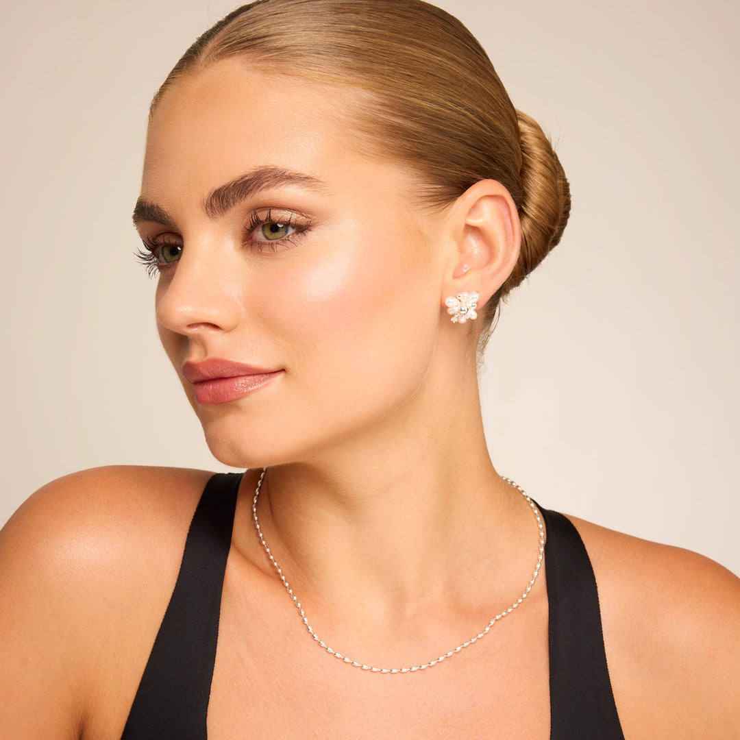 Belva Earrings Silver