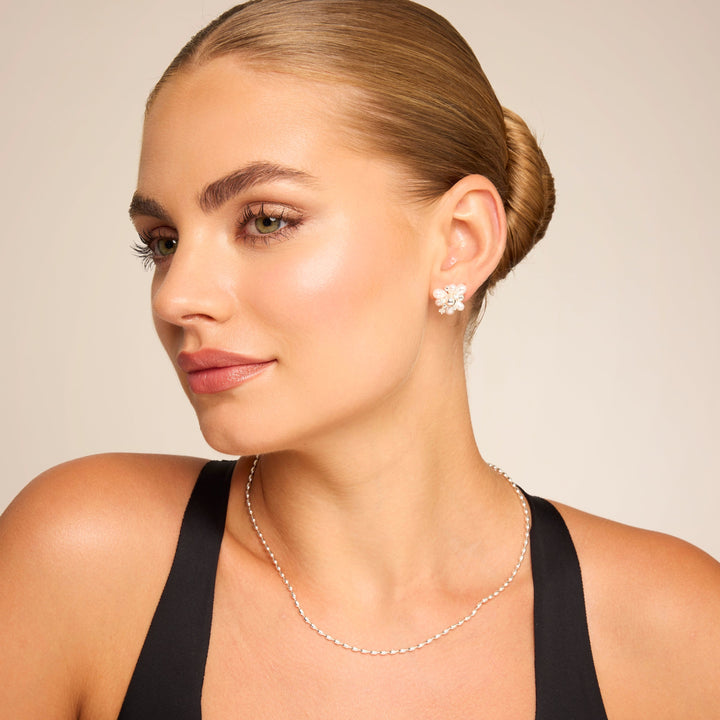 Belva Earrings Silver