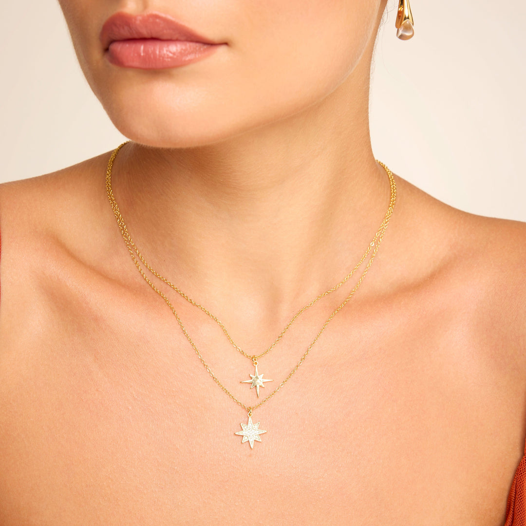 Aster Necklace Silver