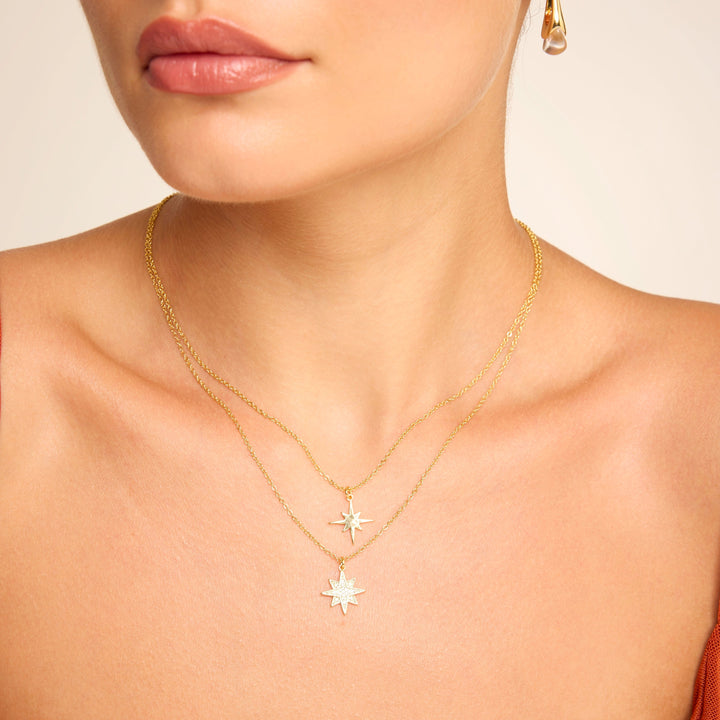 Aster Necklace Silver