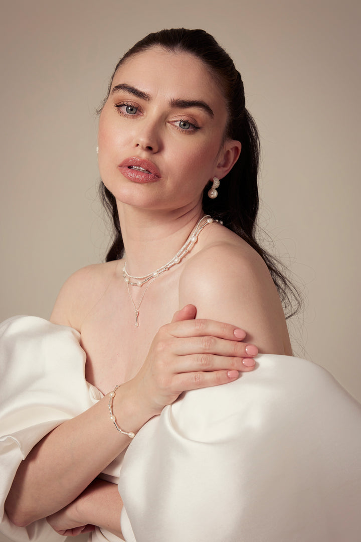 Mari Necklace Silver