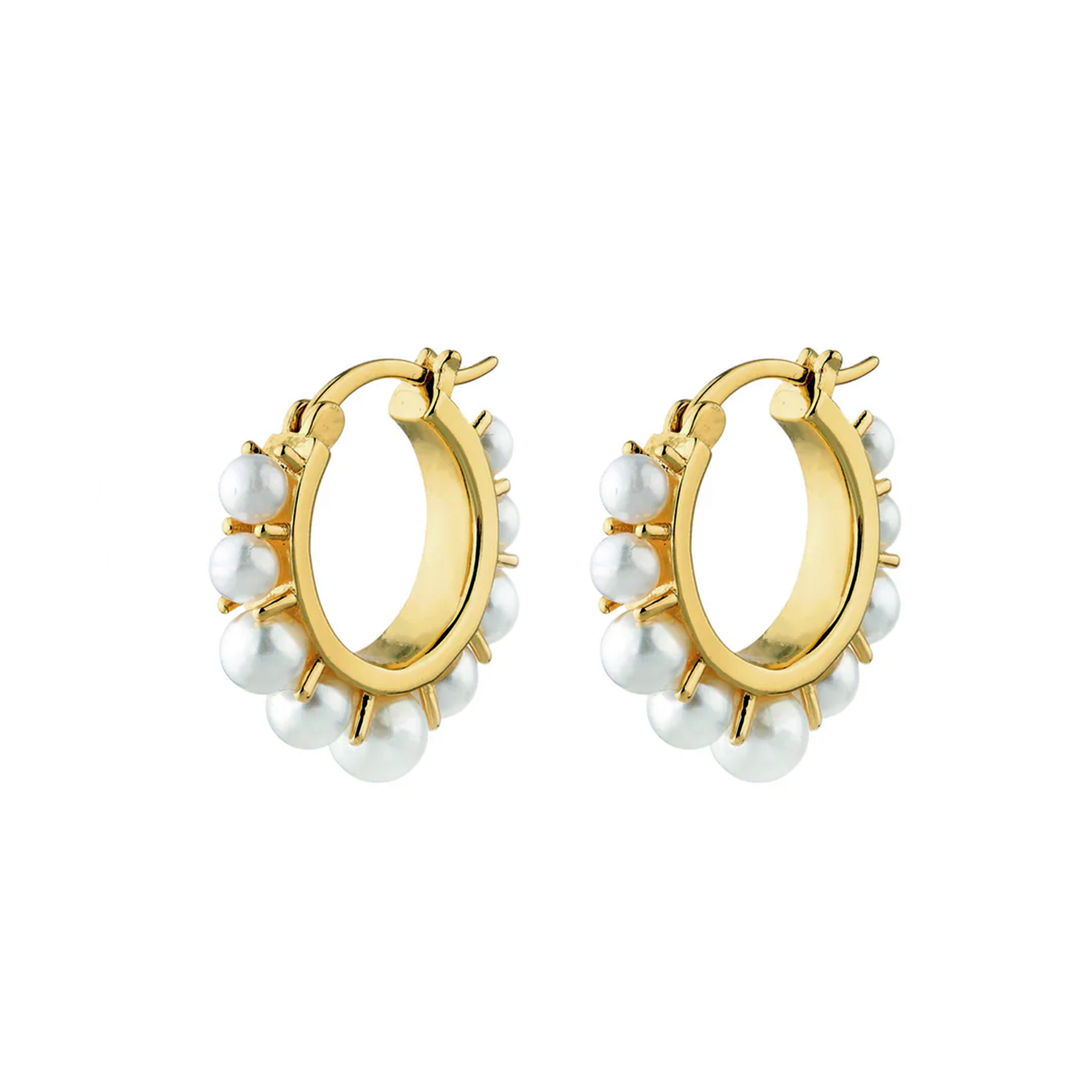 18K Claudia Pearl Statement Earrings main image 0