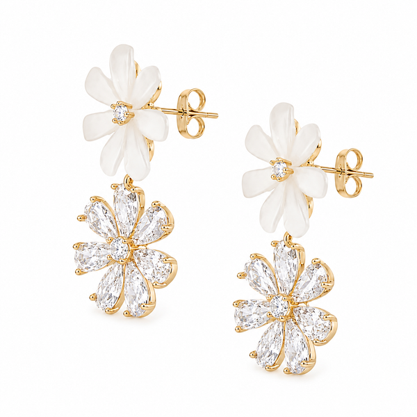 Cassia Earrings Gold