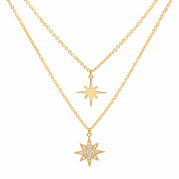 Aster Necklace Gold