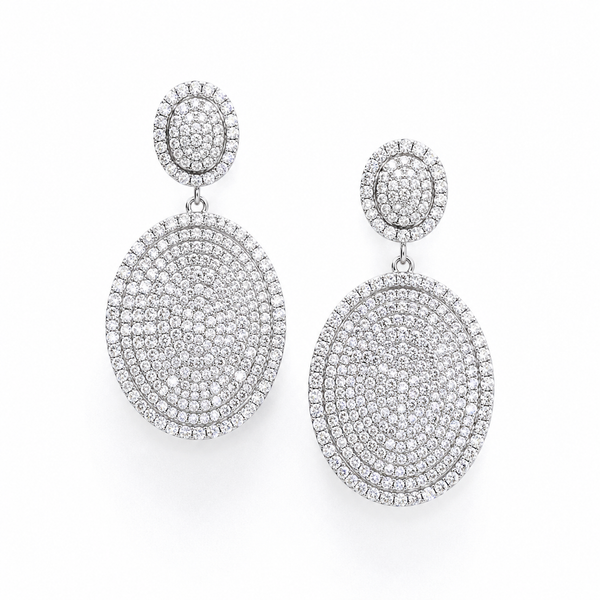 Jasmine Earrings Silver