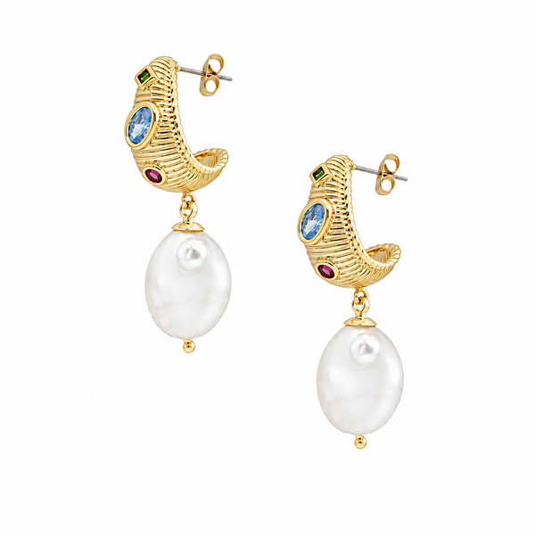 Noa Earrings in Gold