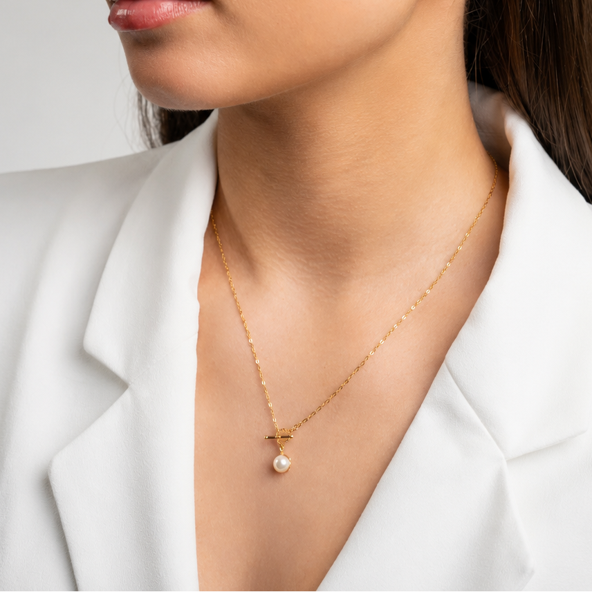 Elio Necklace Gold