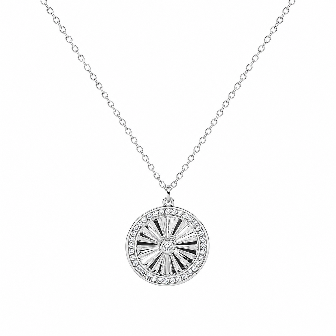 Azha Necklace Silver