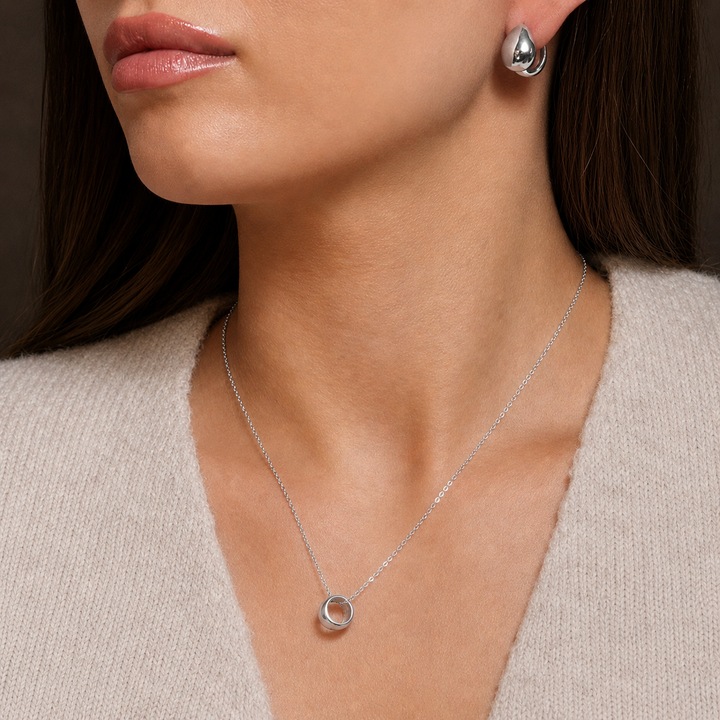 Macy Necklace Silver