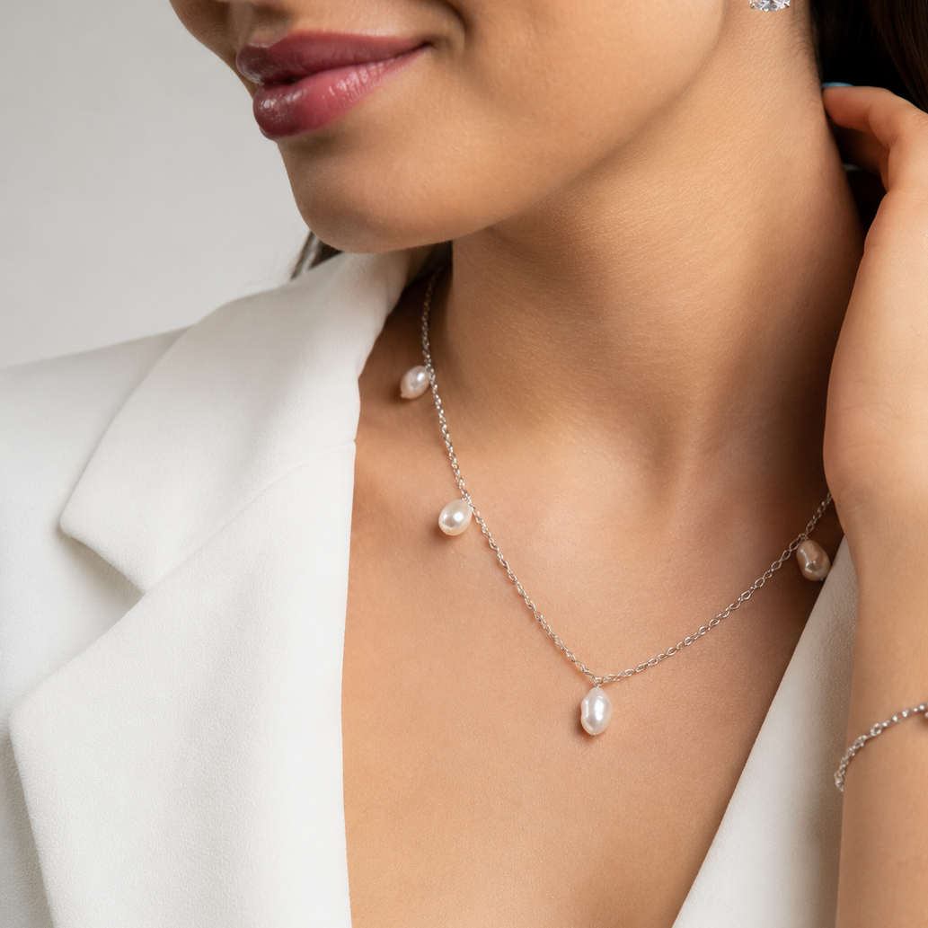 Cosmo Necklace Silver