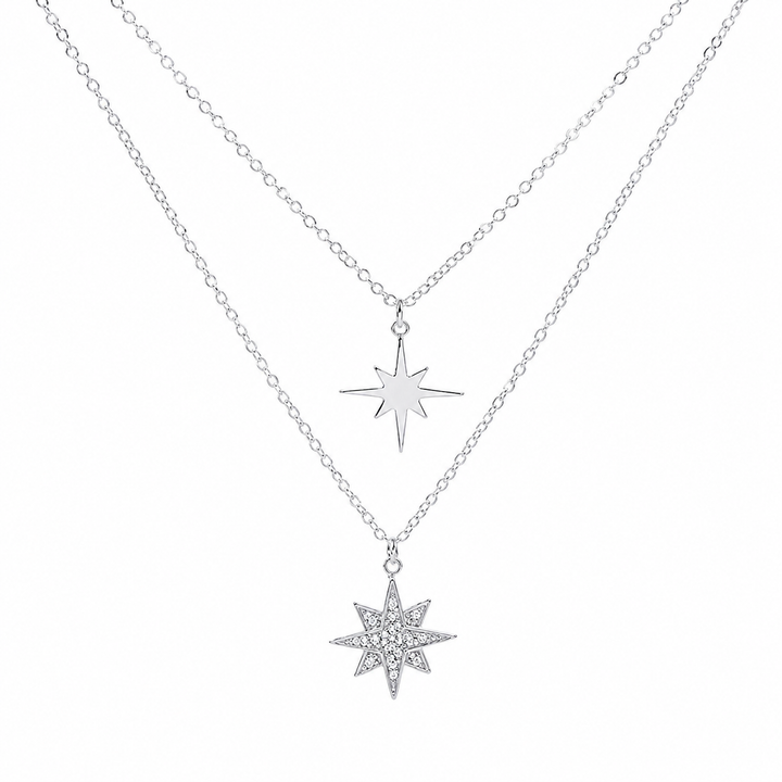 Aster Necklace Silver