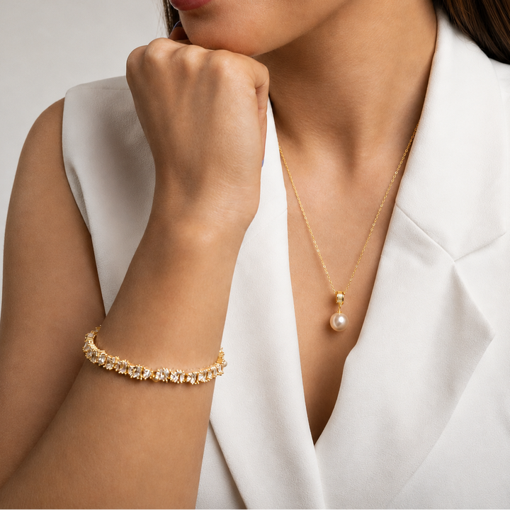 Liron Necklace Gold