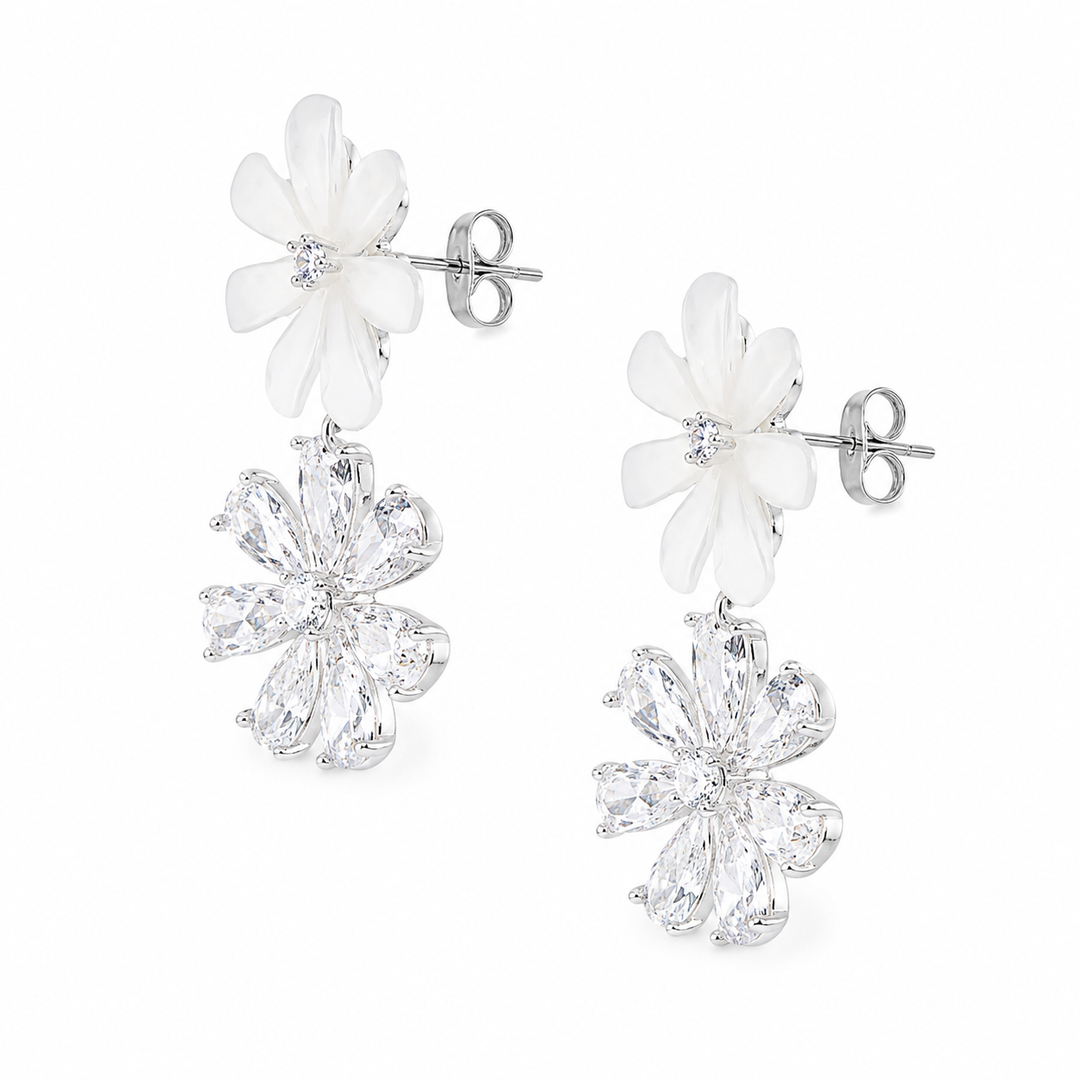 Cassia Earrings Silver