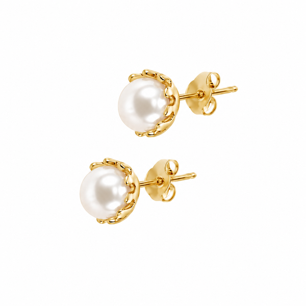 Anna Stud Earrings Gold