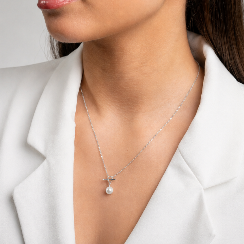 Elio Necklace Silver