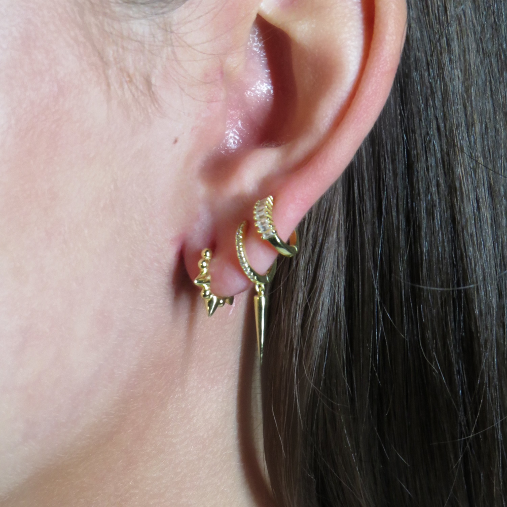 These earrings are your go-to for subtle sparkle. They elevate everyday outfits without feeling too bold, making them perfect for effortless styling.