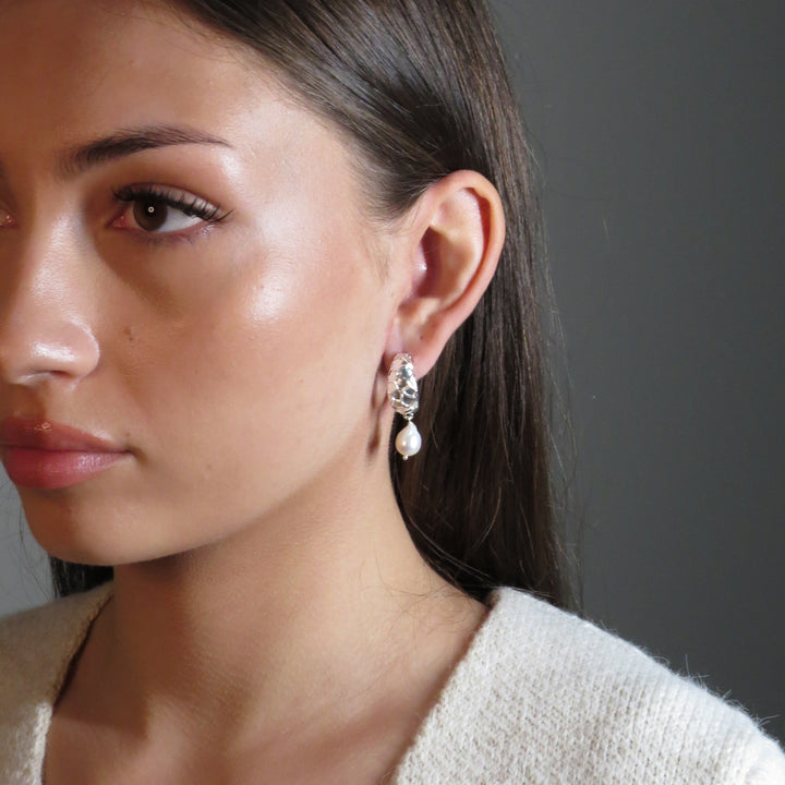 Julie Pearl Drop Earrings