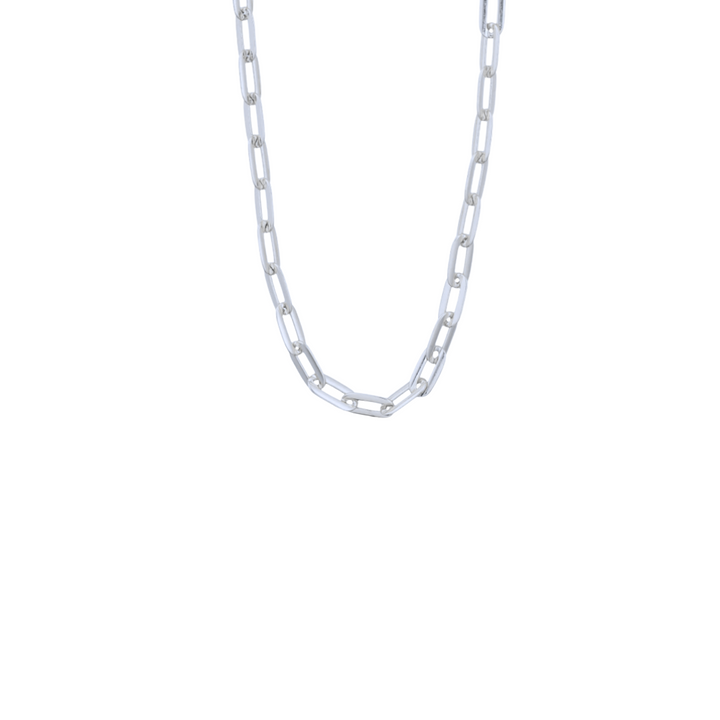 Classic Link Necklace Silver