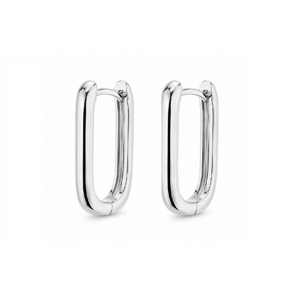 Link Earrings Silver