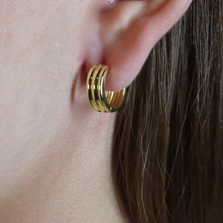 Kai Hoop Earrings Gold