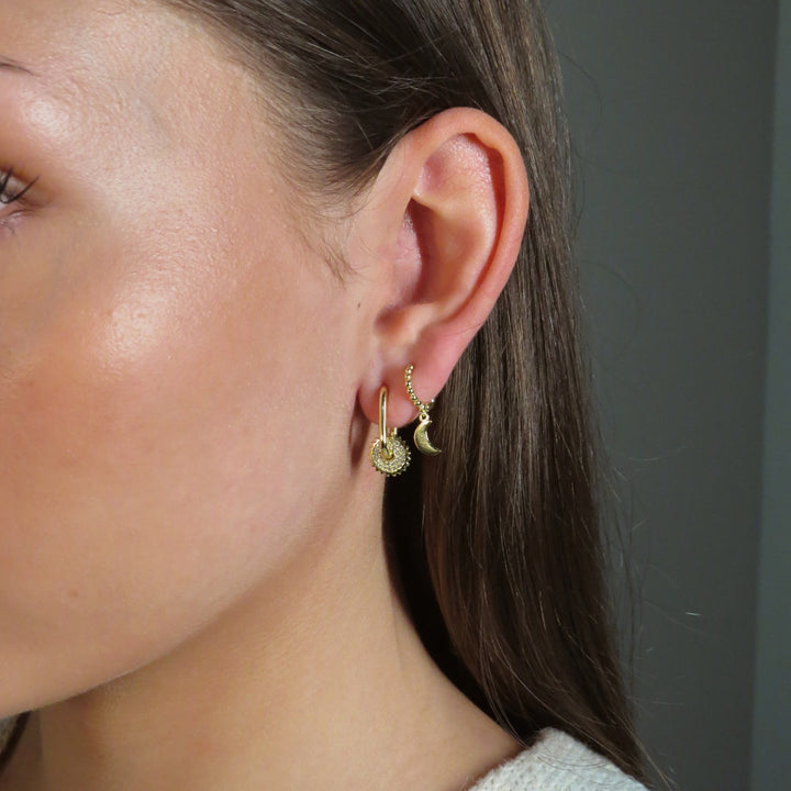 Lyla Oval Hoop Earrings