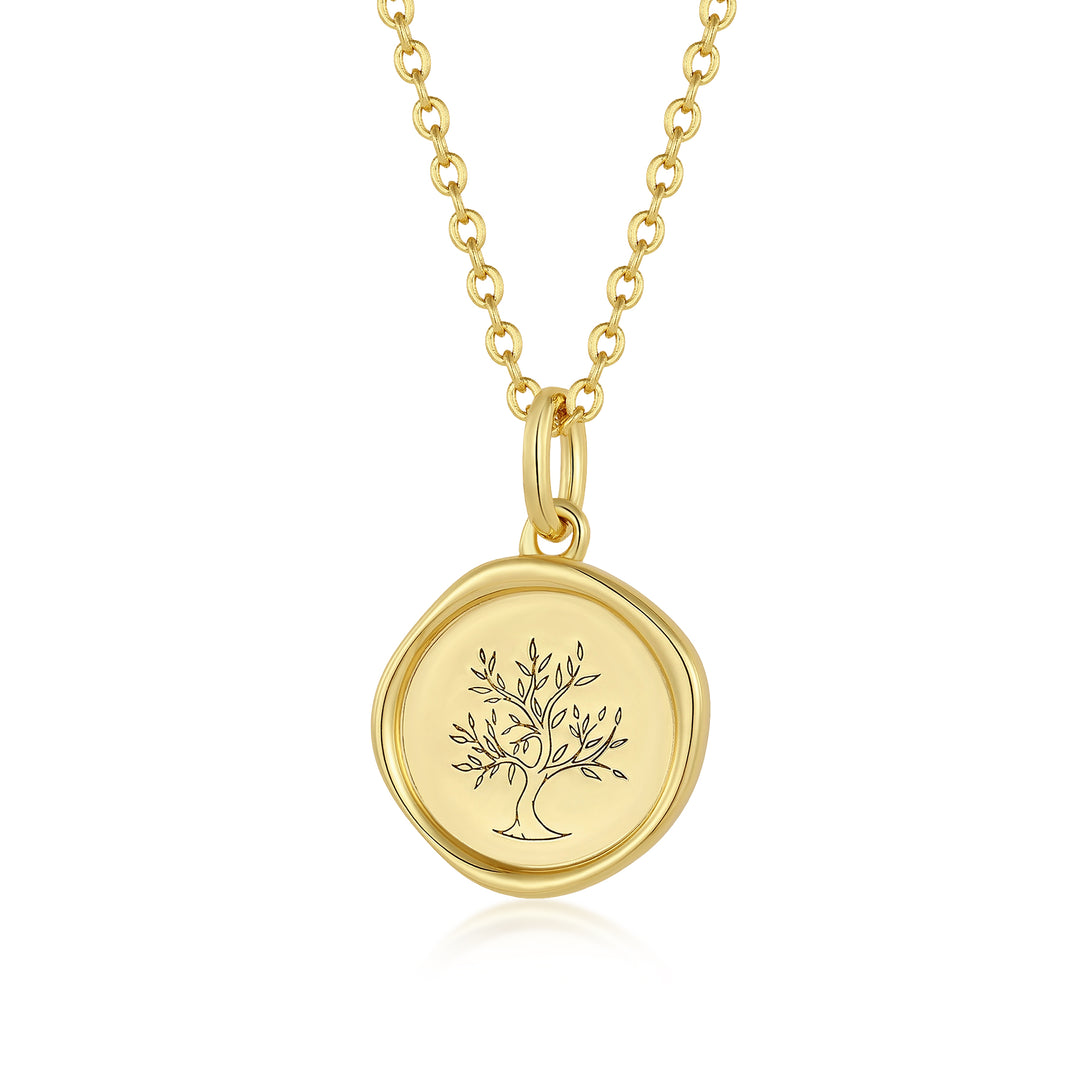 Tree Of Life Affirmation Necklace