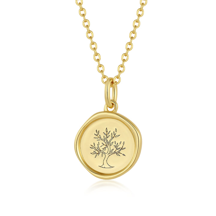 Tree Of Life Affirmation Necklace