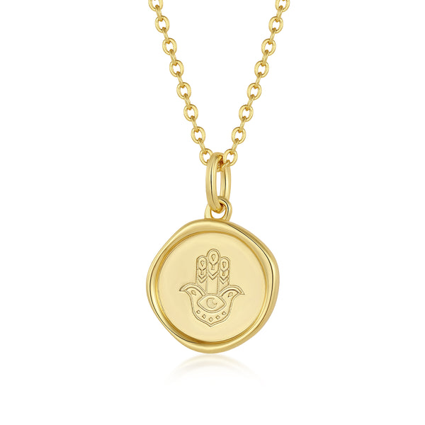 Hamsha Affirmation Necklace