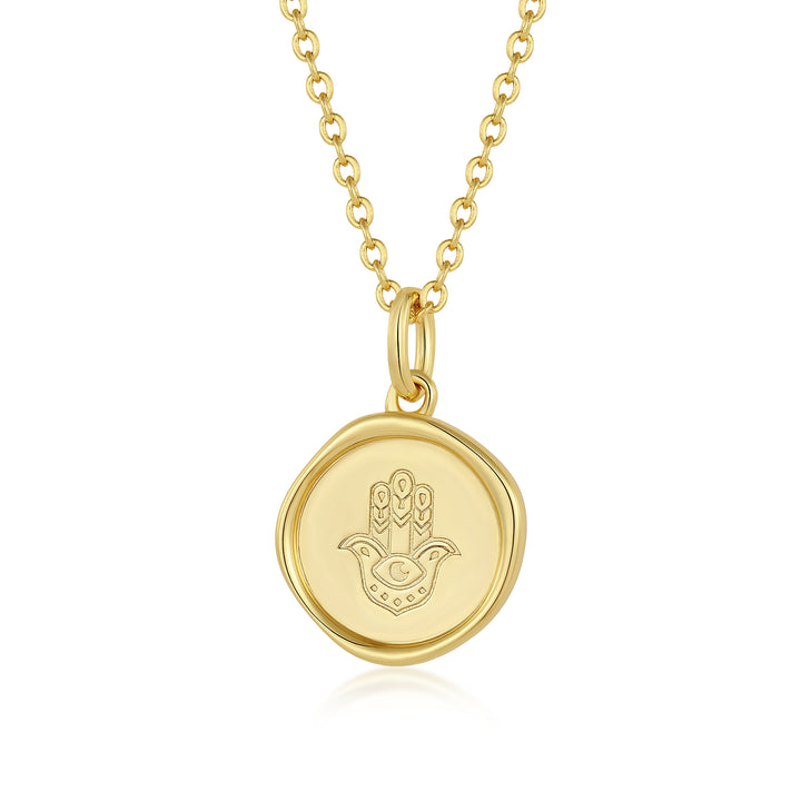 Hamsha Affirmation Necklace